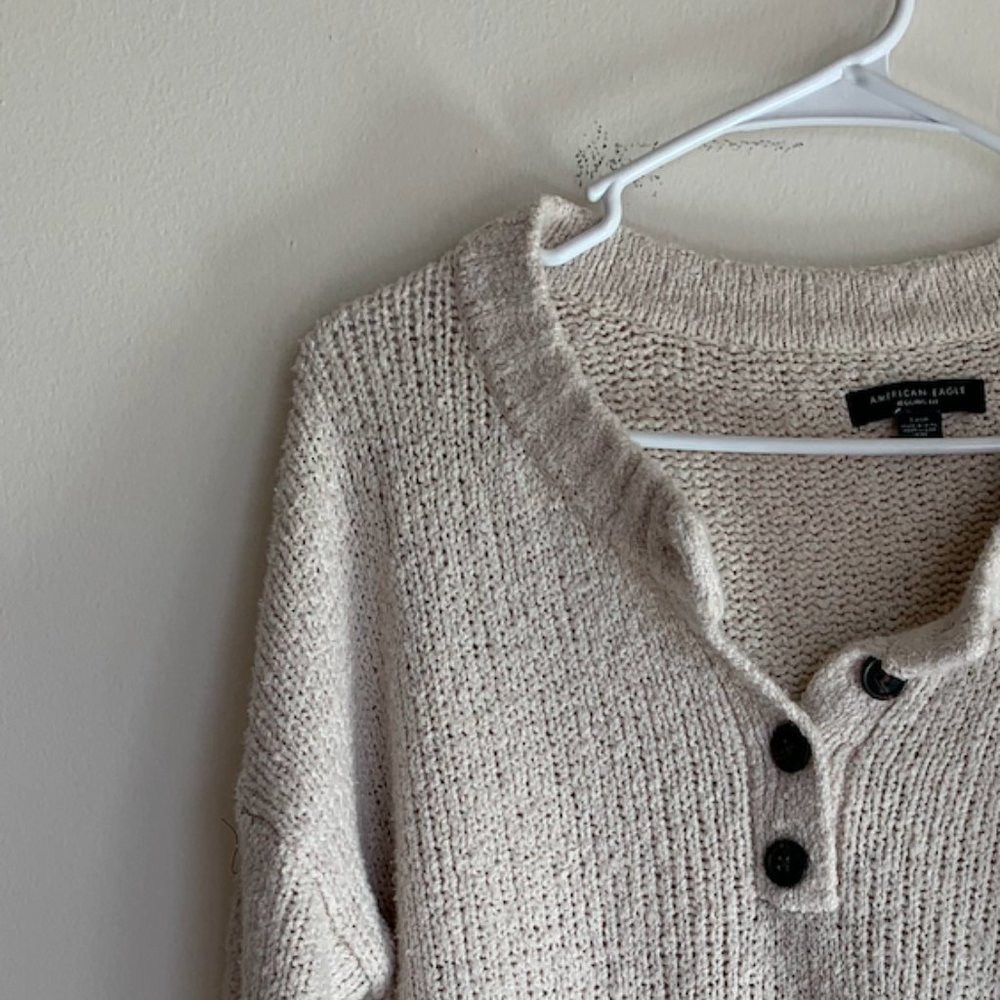 American Eagle Knit Henley